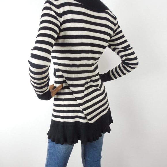 WHITE HOUSE BLACK MARKET M SILK Knit Cardigan - Picture 11 of 13